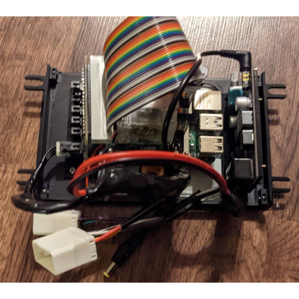 Mazda Miata NA Raspberry Pi Ekran Montaj Çerçevesi görsel 4