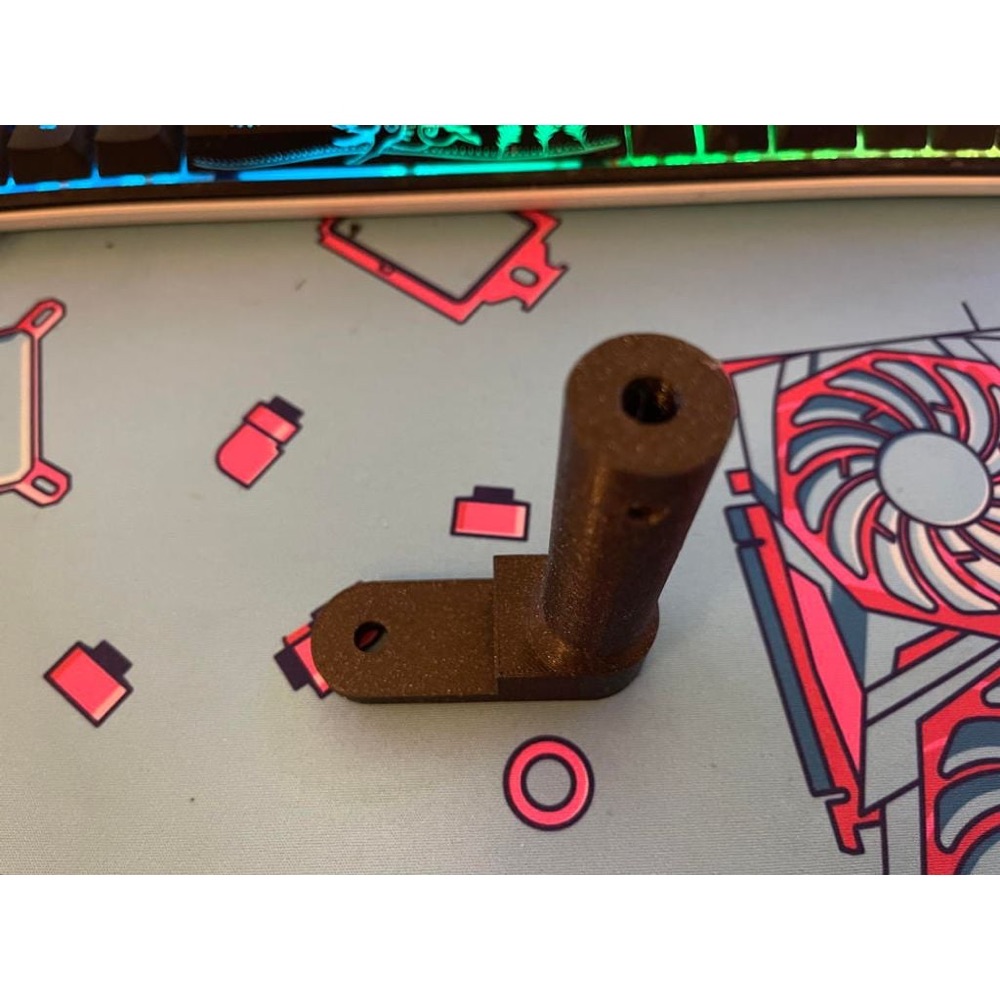 Bisiklet Römorku Işık ve Uyarı Bayrağı Direği Montajı (Carry Freedom Y Frame Uyumlu) görsel 2