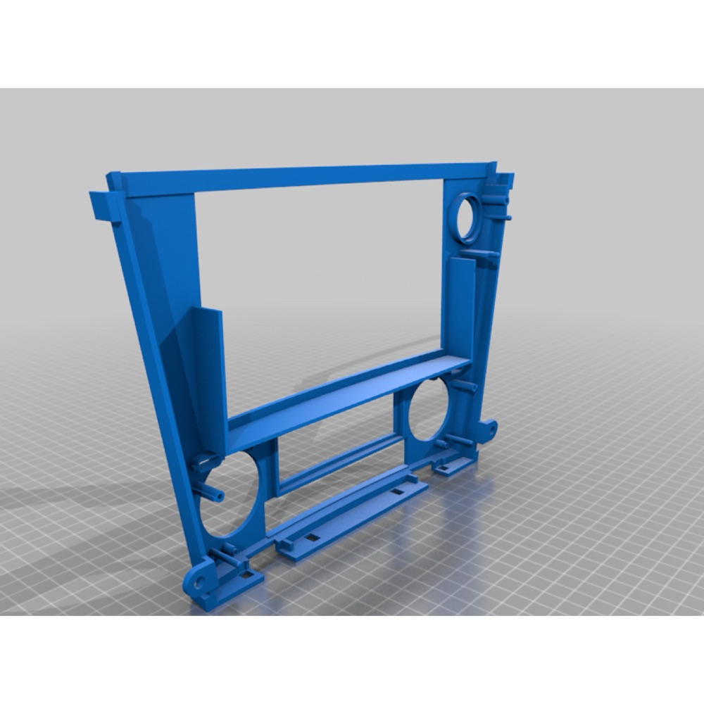Subaru Legacy 1 DIN / Deneysel 2 DIN Radyo Paneli (2006-2009)