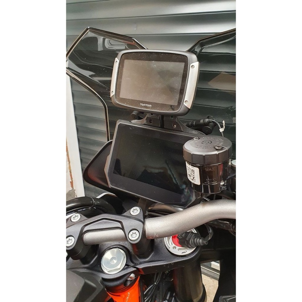 KTM 1290 Super Duke GT GPS Montajı Uzatmalı görsel 3