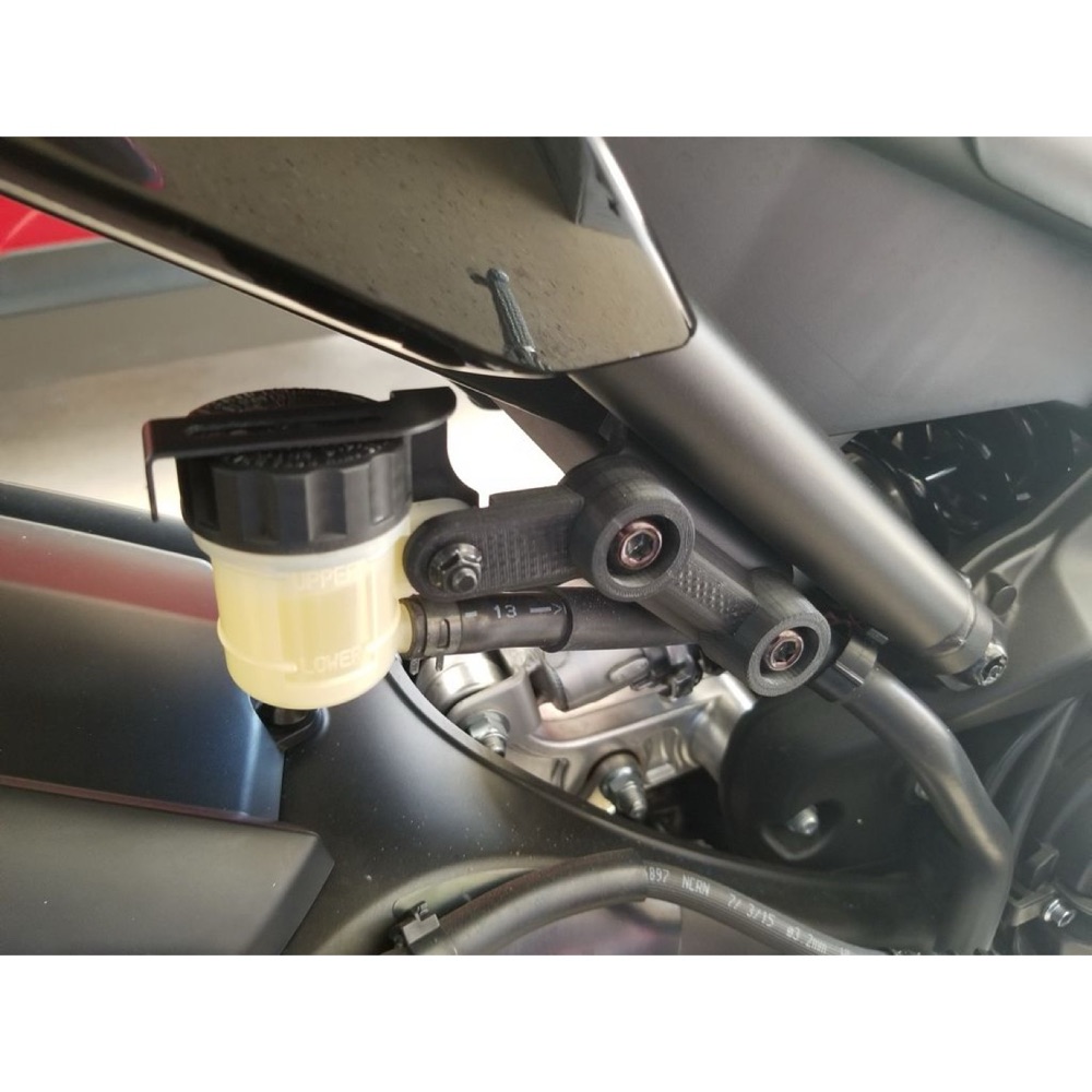Yamaha FZ-09 Arka Ayak Dayama Kapağı Seti