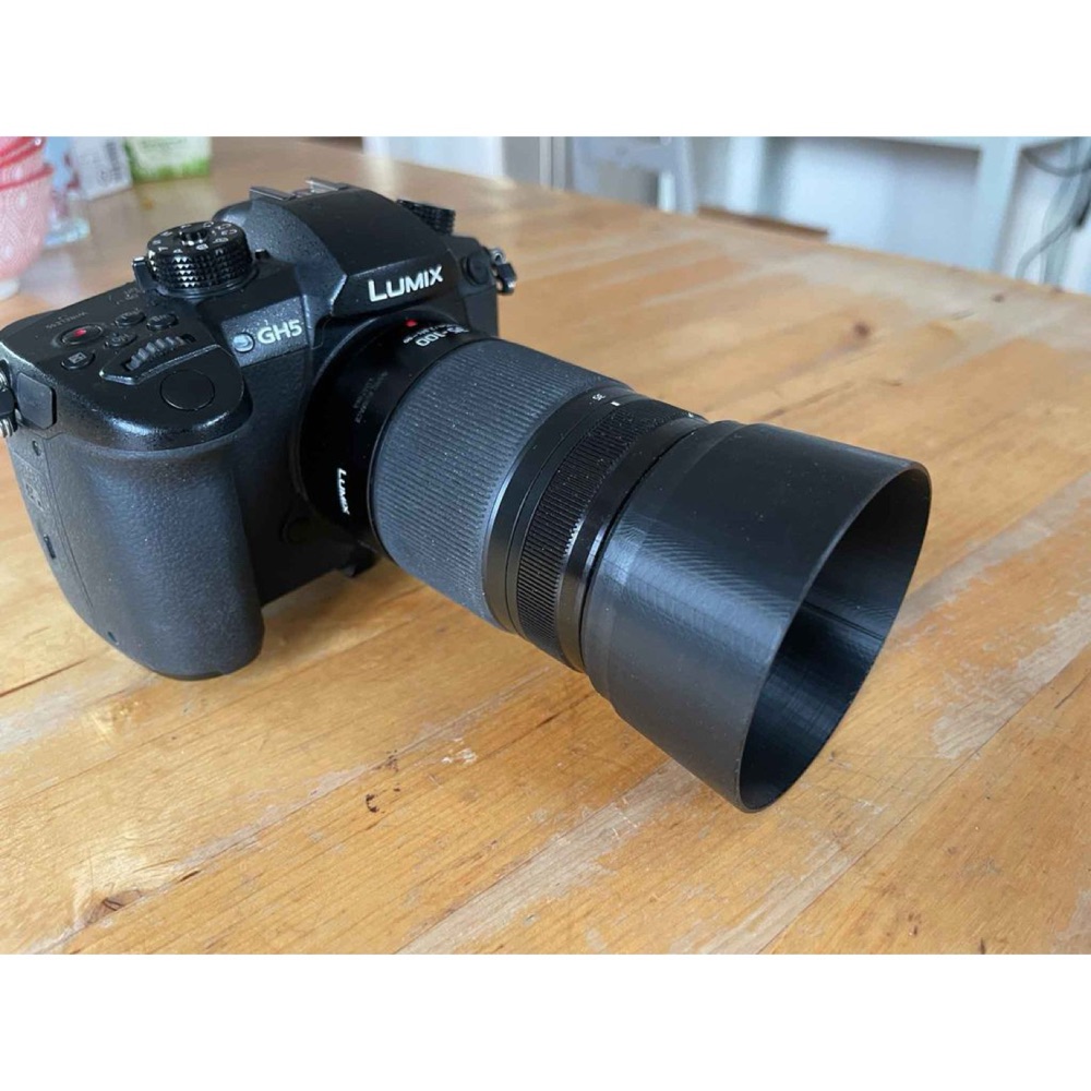 Panasonic Lumix 35-100mm Lens için Gölgelik görsel 2