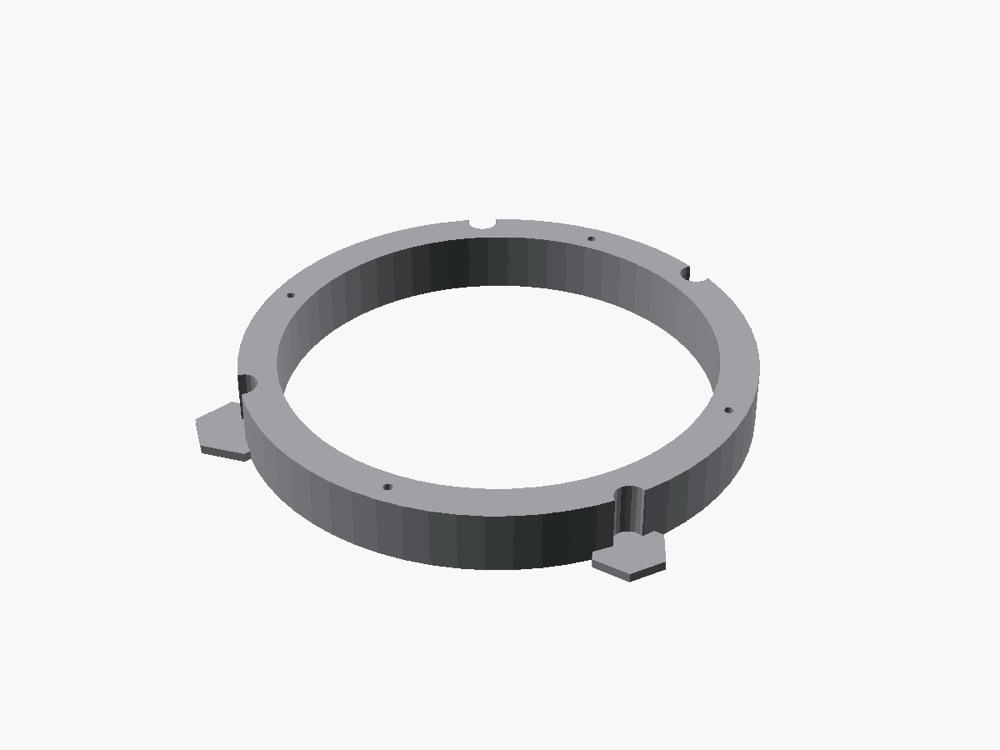 Honda Accord (1999-2004) 6.5 İnç Ön Hoparlör Adaptörü görsel 2