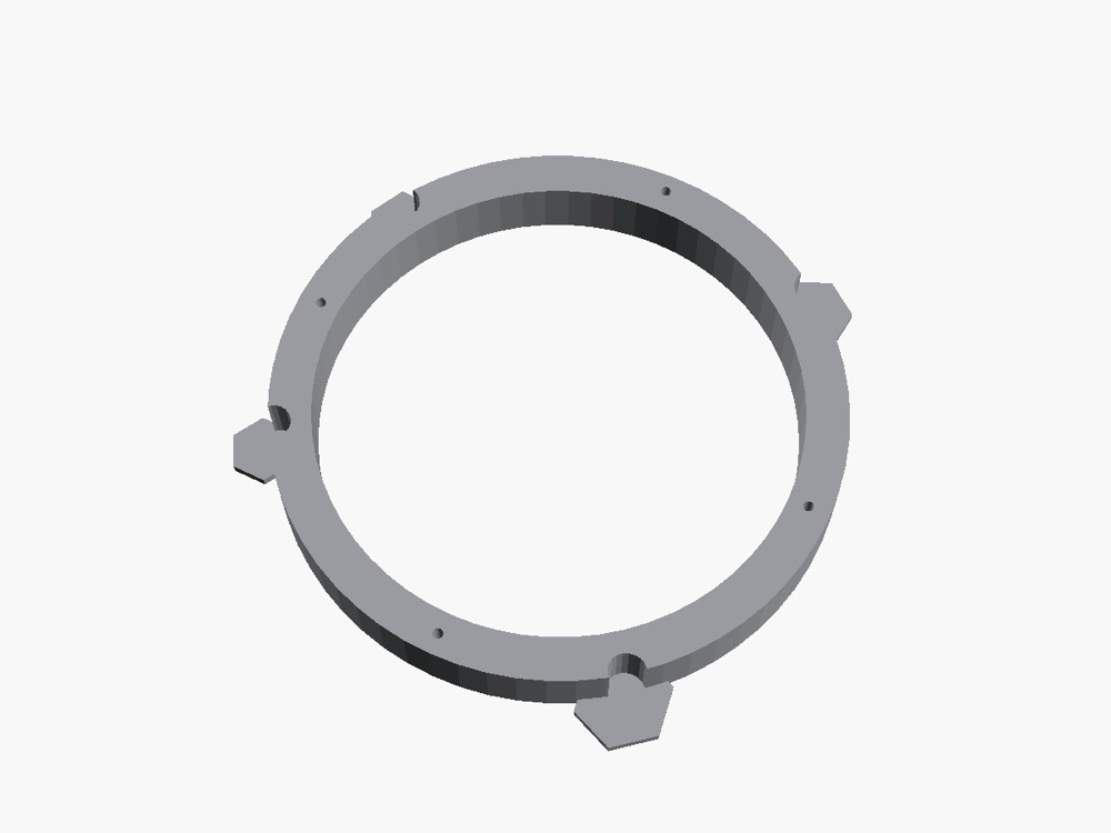 Honda Accord (1999-2004) 6.5 İnç Ön Hoparlör Adaptörü görsel 4