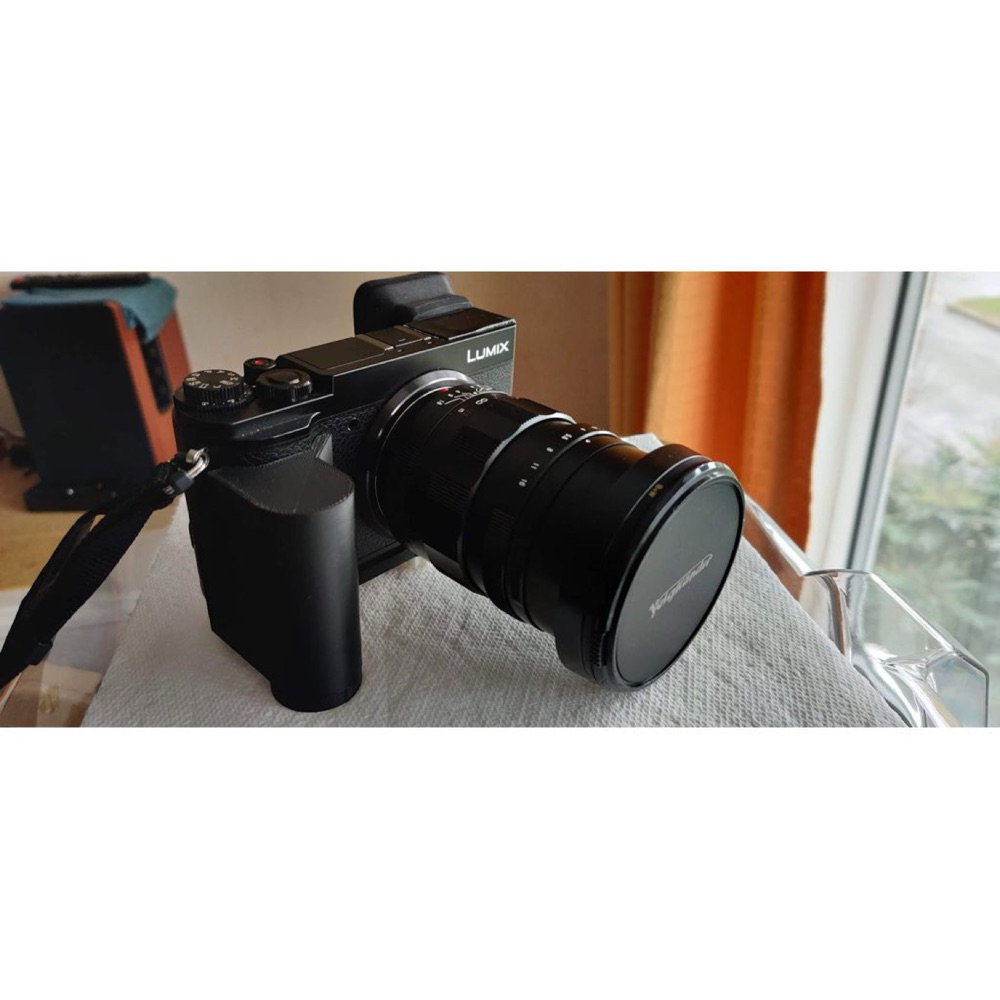 Panasonic Lumix GX9 / GX80 Vidalı El Tutamağı (Ağır Lensler İçin) görsel 3