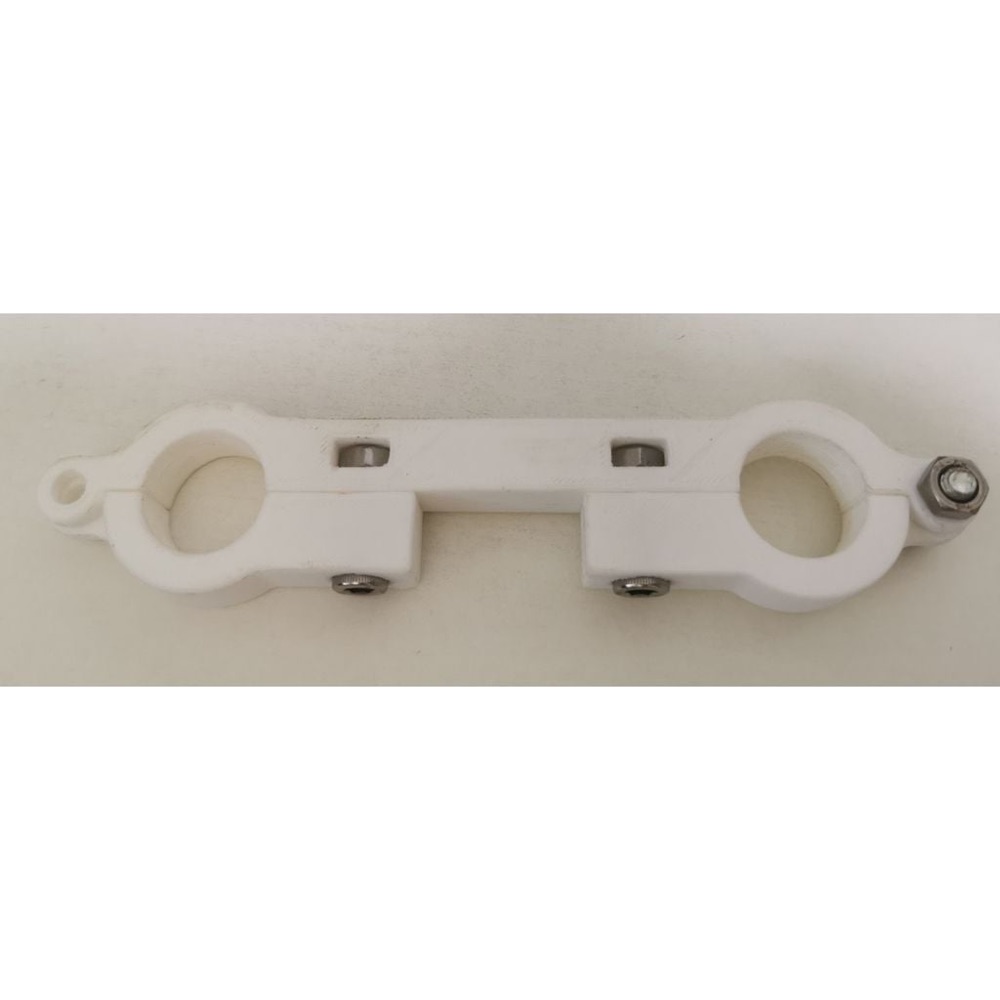 Bisiklet Gidon Uzatma ve Arka Işık Kelepçesi (22 mm Gidon, 33.9 mm Sele Borusu)