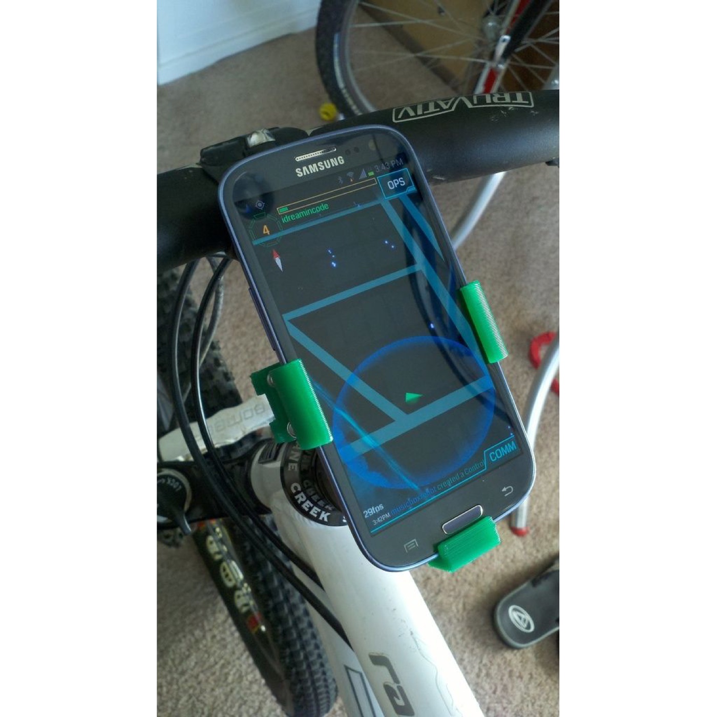 Bisiklet Samsung Galaxy S3 Gidon Tutucusu görsel 4