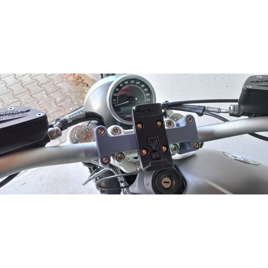 BMW R nineT Garmin Zumo 390 Navigasyon Tutucu