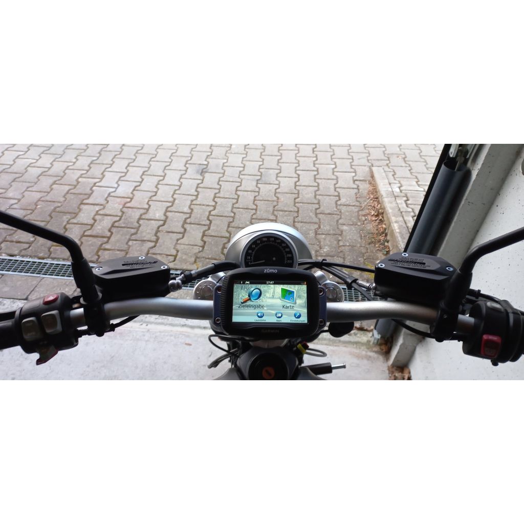 BMW R nineT Garmin Zumo 390 Navigasyon Tutucu görsel 4