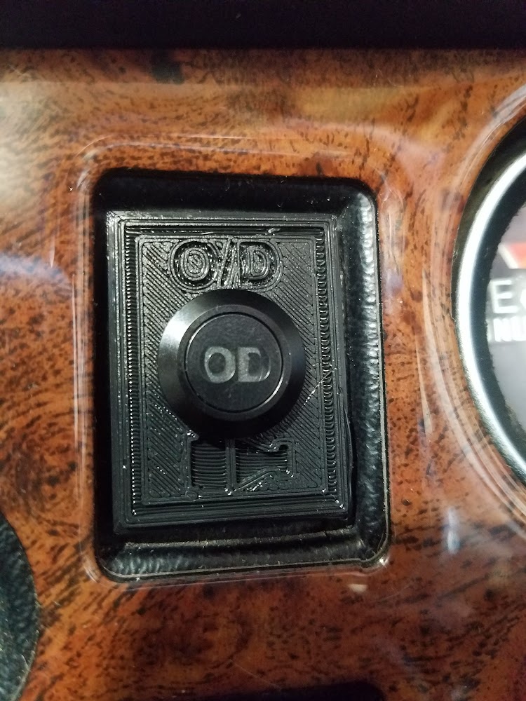 MG MGB Overdrive Anahtar Kapağı (LED) görsel 2