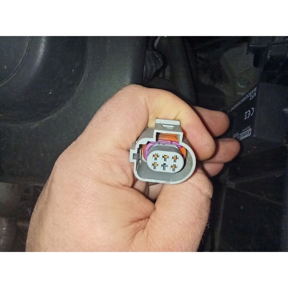 VW/Audi/Skoda 6 Pin Blindplug görsel 2