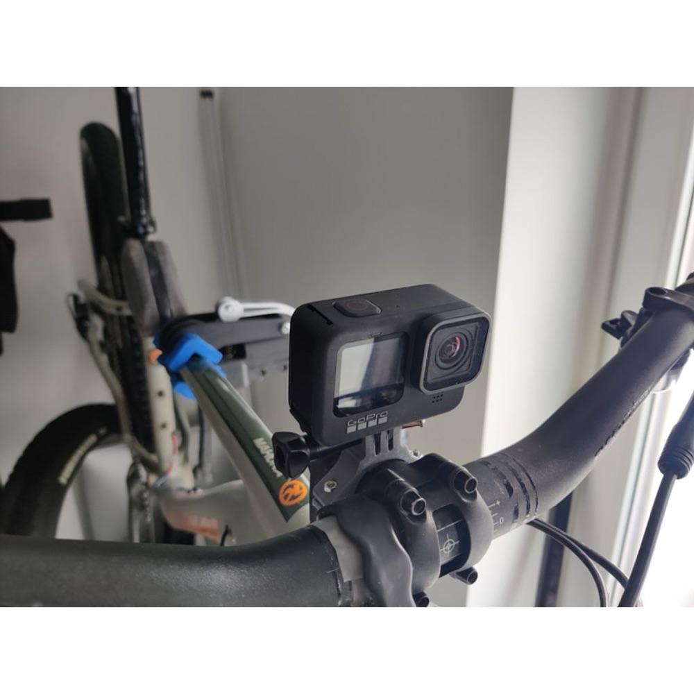 Bisiklet Gidon Sapı GoPro Tutucusu (34 mm) görsel 2