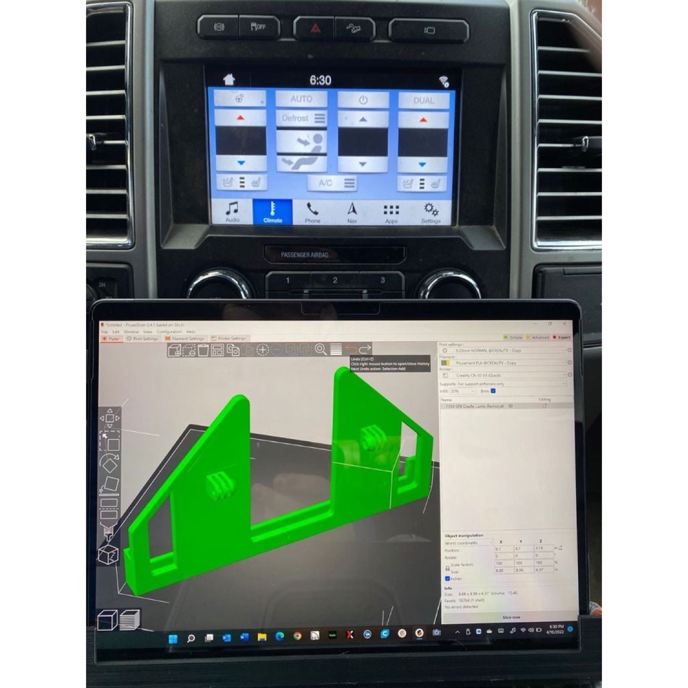 Ford F-150/F-250/F-350 Tablet Montu görsel 4