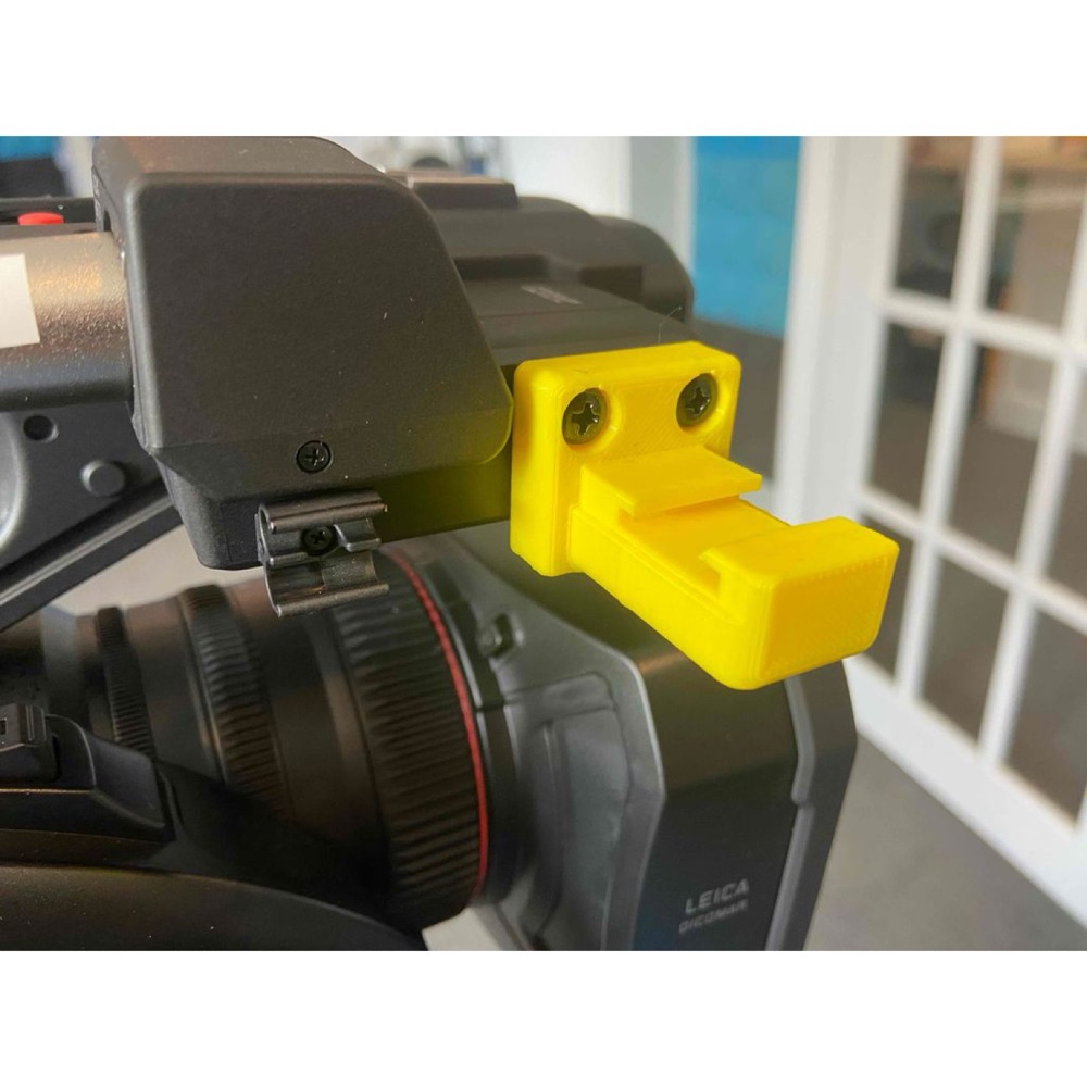 Panasonic Kamkorder Serisi için Cold Shoe Mikrofon Tutucu görsel 3