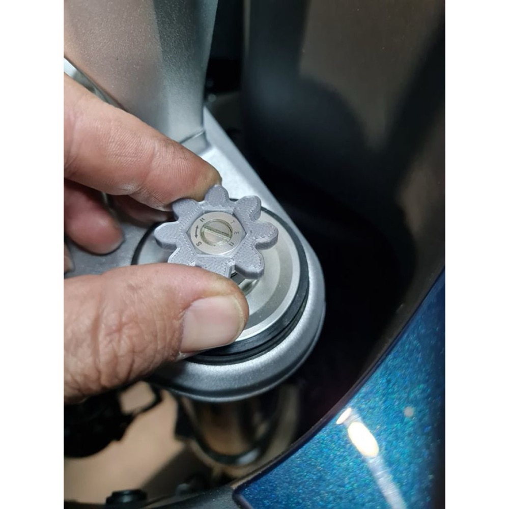 CFMoto 800MT Ön Amortisör Ön Yük Ayar Düğmesi (14mm) görsel 2