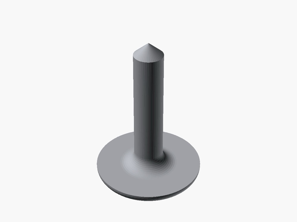 Nissan çıtçıt tipi perçin (push pin) görsel 3