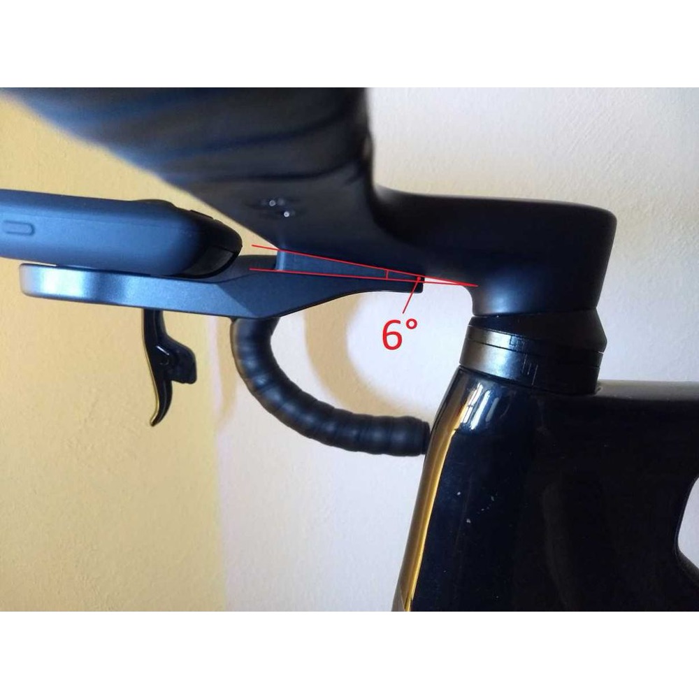 Bisiklet GPS Tutucu Açı Takozu (Canyon Aeroad Uyumlu) görsel 2