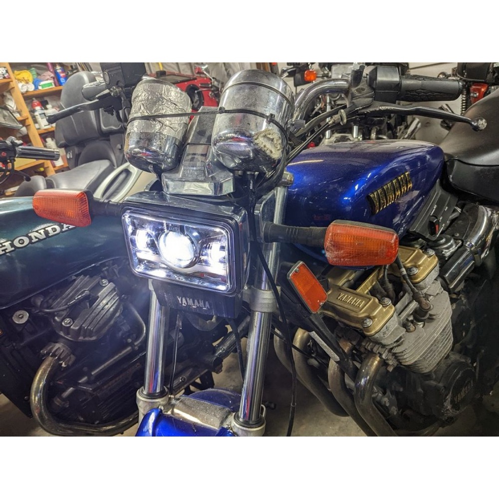 Yamaha Dikdörtgen LED Far Adaptörü (1980'ler Serisi) görsel 2