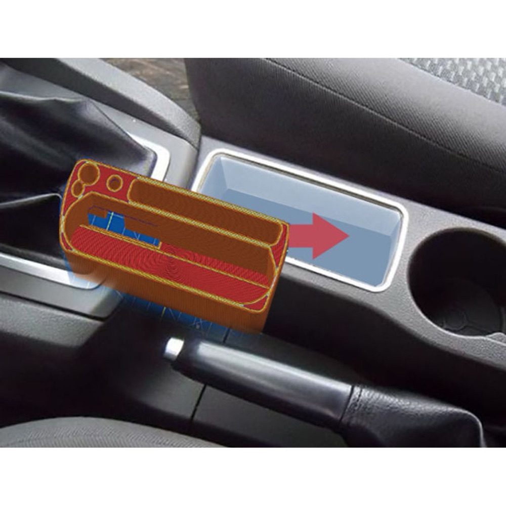 Ford Focus Mk2 orta konsol saklama kutusu