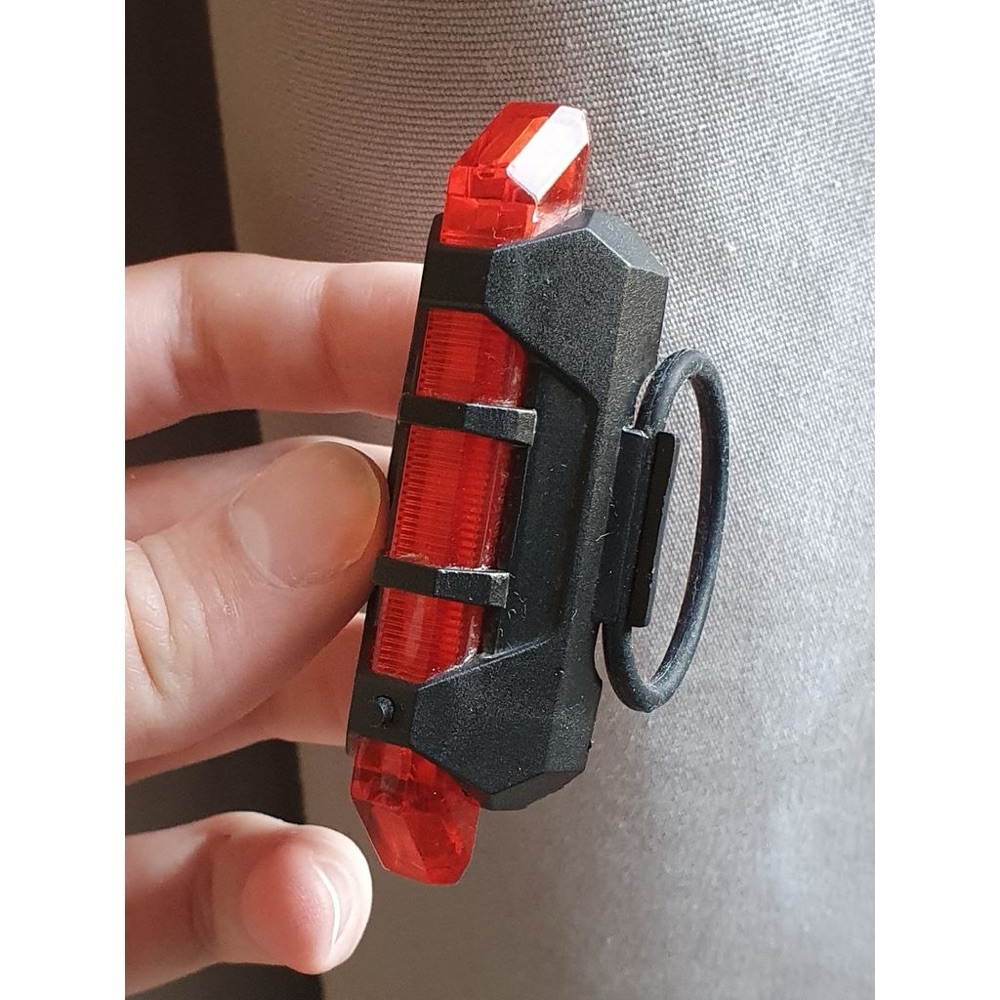 Bisiklet Feneri Mikro USB Şarj Girişi Toz Kapağı görsel 2
