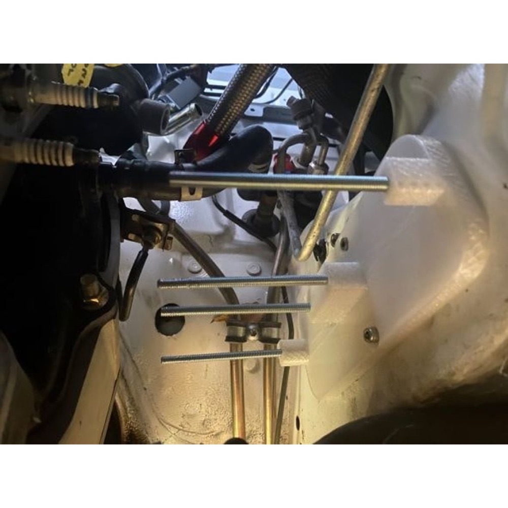 Mazda RX-7 FD3S IGN1A Ateşleme Kutusu Şasi Braketi görsel 6