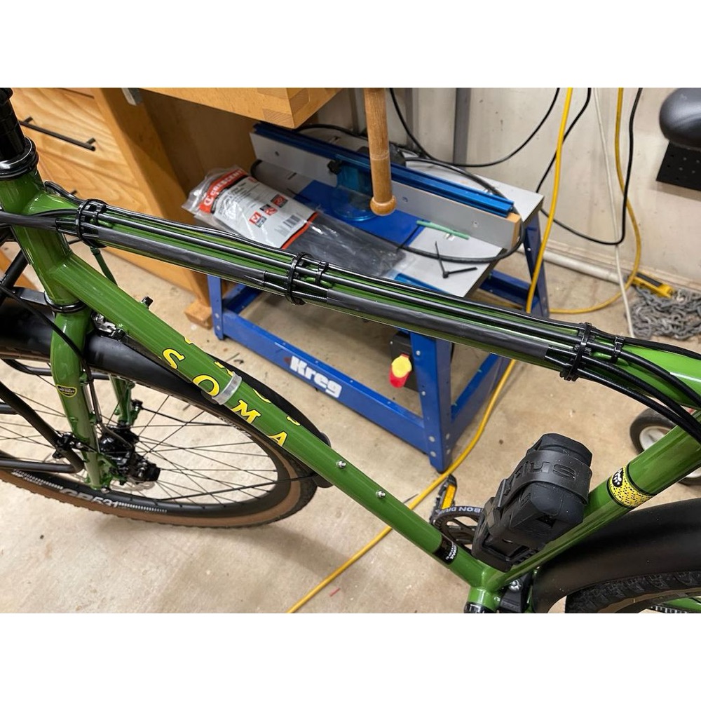 Bisiklet Üst Boru Kablo Düzenleyici (Soma Wolverine/Rohloff Uyumlu) görsel 4