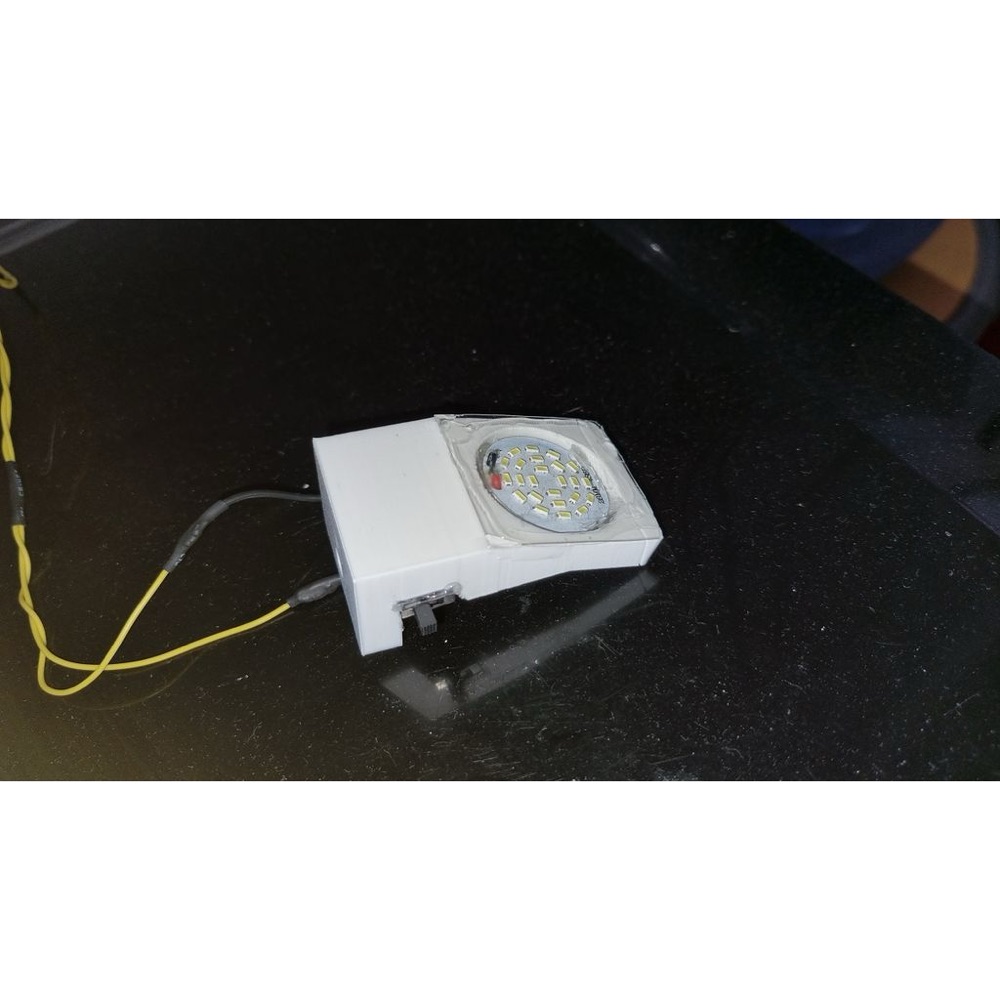 Bisiklet Farı Gövdesi (12V, 20° Açı) görsel 2