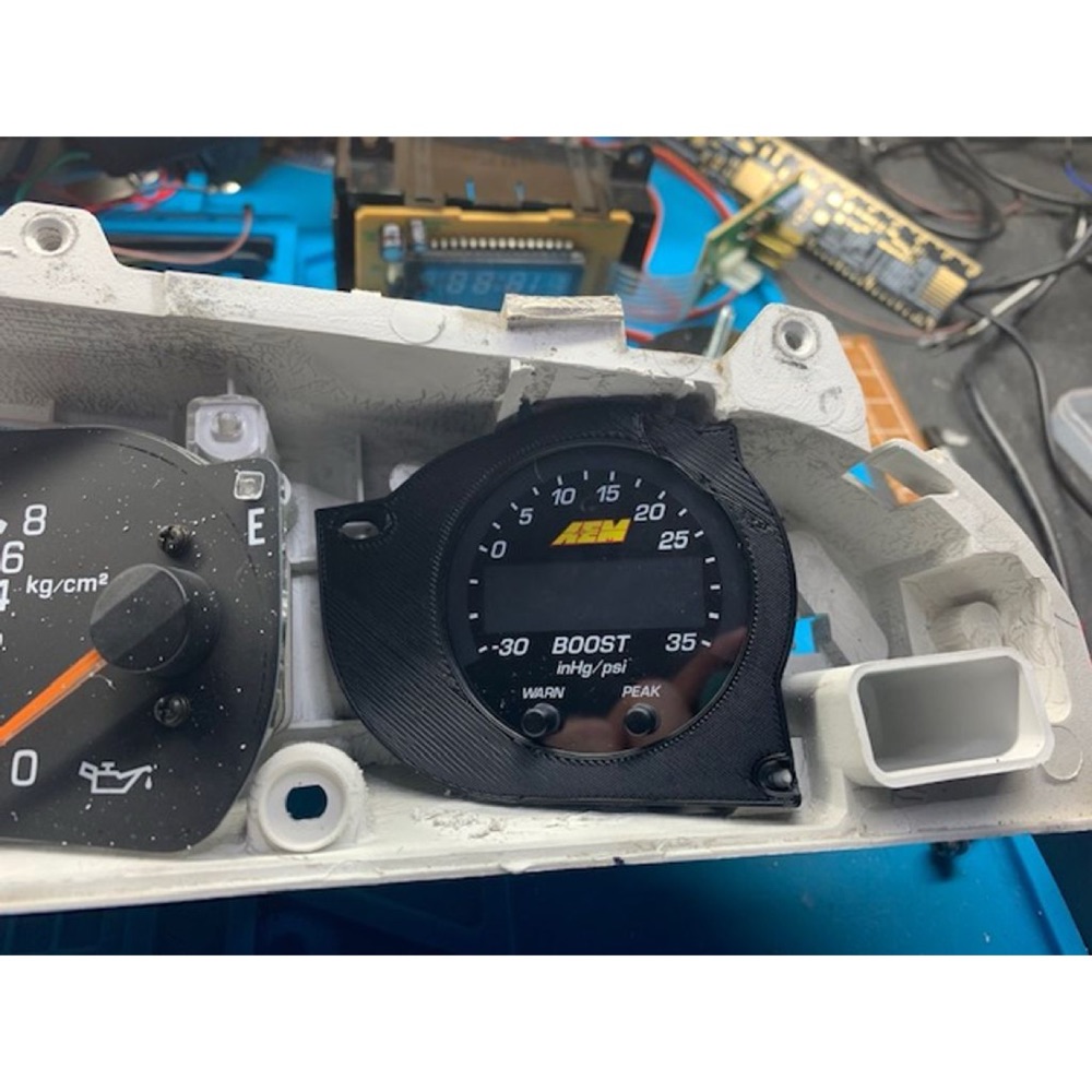 Toyota Supra Mk3 AEM boost göstergesi adaptörü