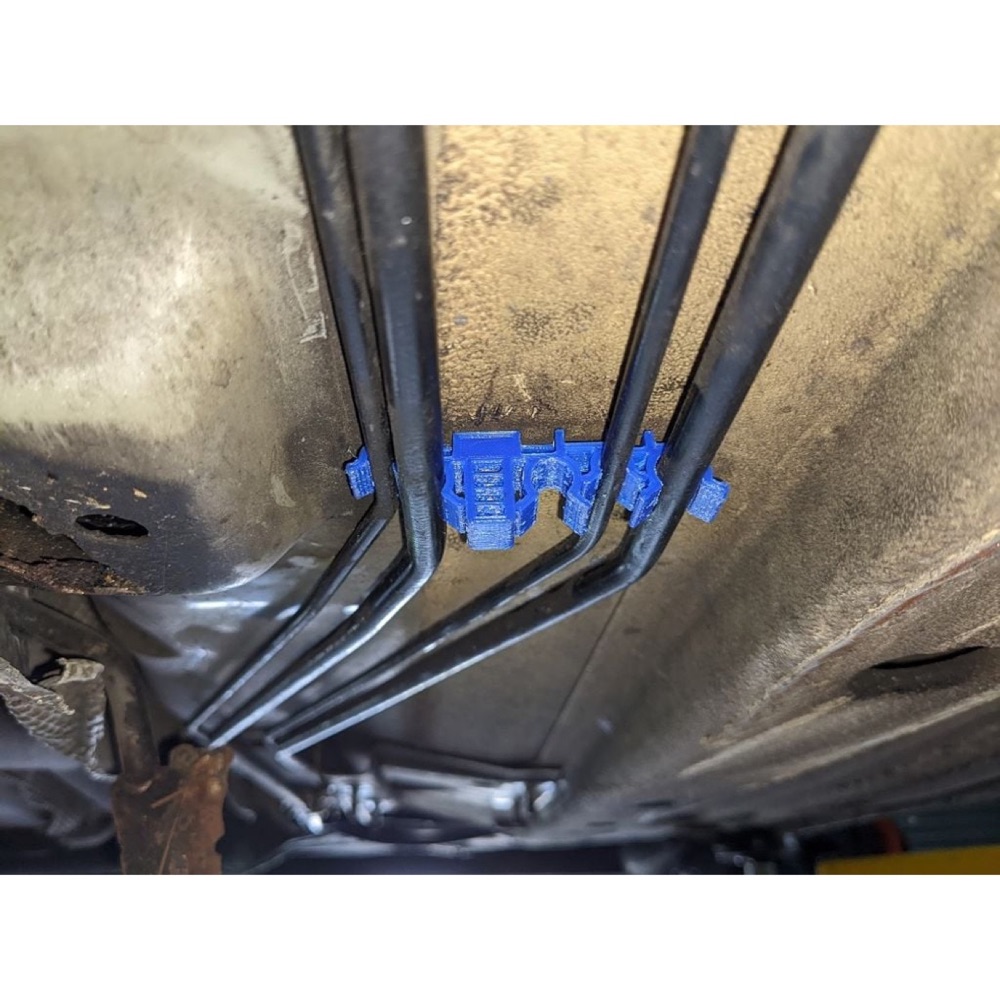 Ford Fiesta Mk6 Fren/Yakıt Hattı Klipsi görsel 2