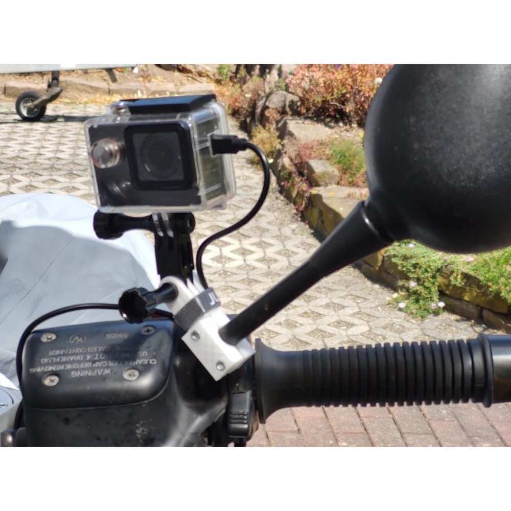 Aksiyon Kamera Ayna Tutucusu (BMW R1150/R850R Uyumlu)