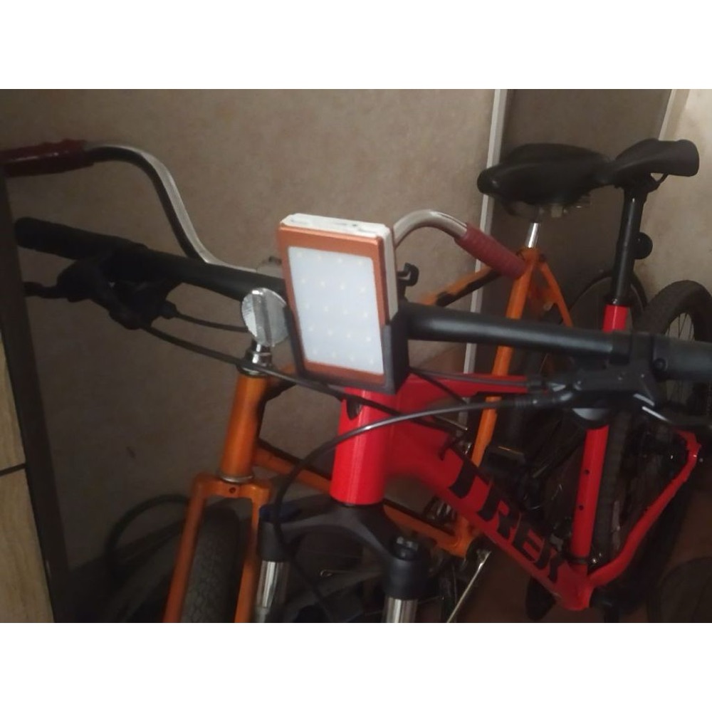 Bisiklet Powerbank Ön Far Tutucusu