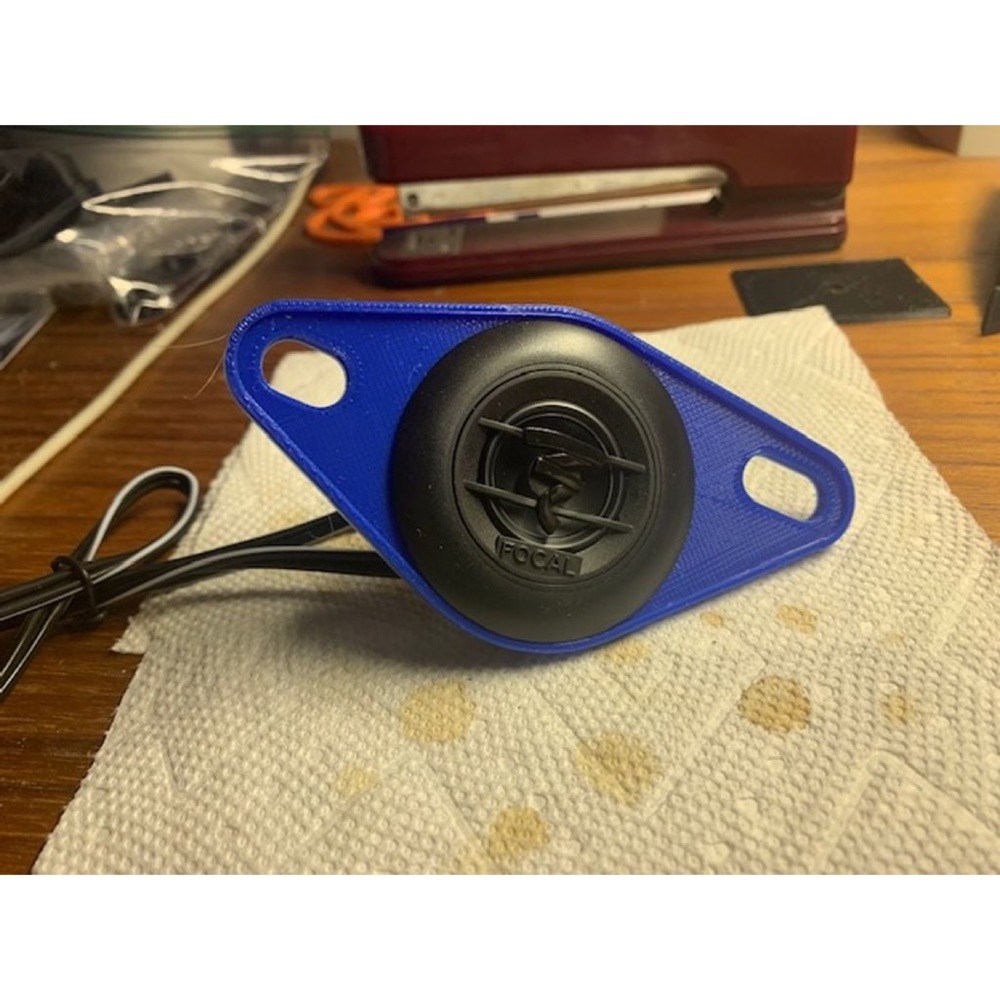 Lexus/Toyota 1.75" Ön Kapı Tweeter Adaptörü (Çift) görsel 3