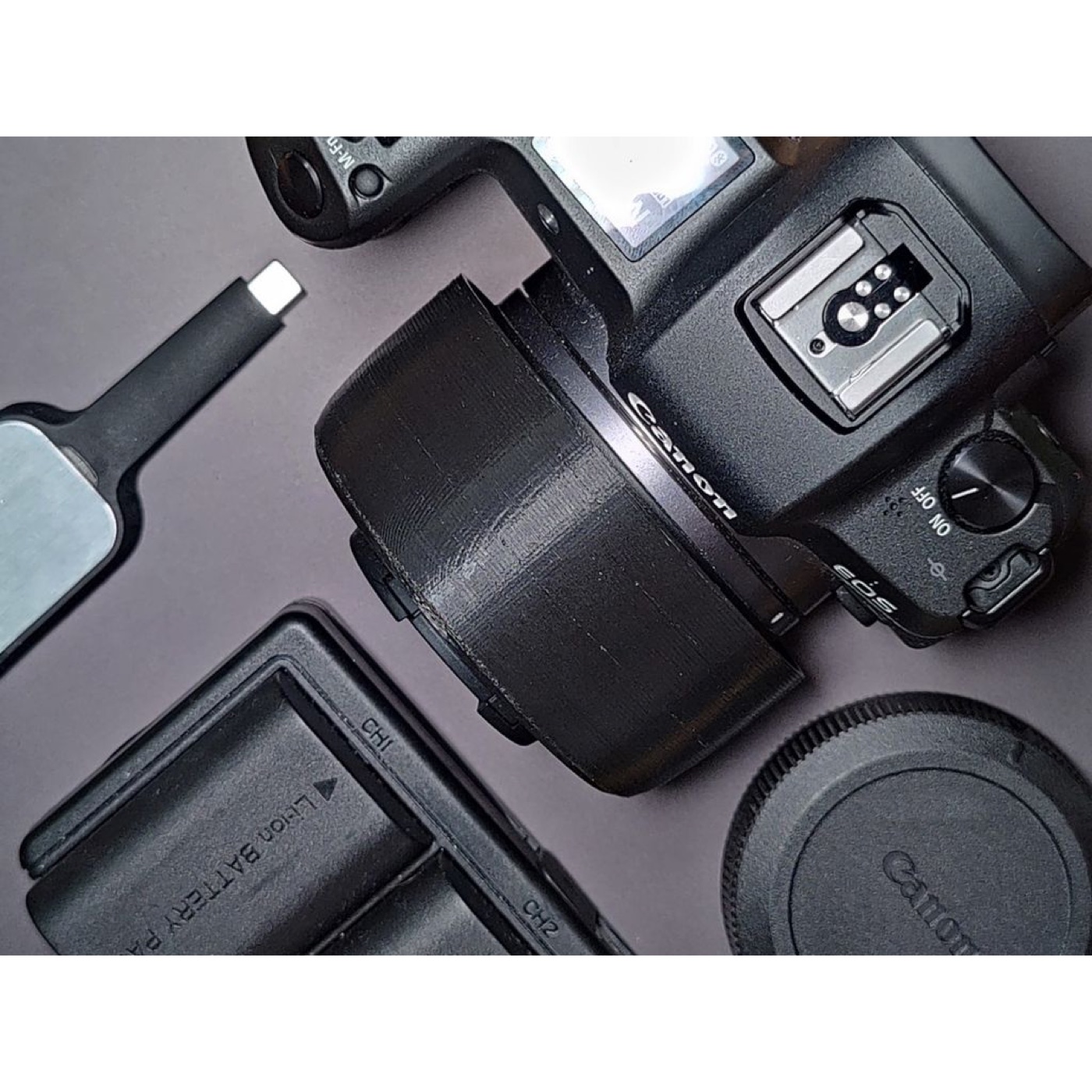 Canon RF 50mm F1.8 STM Lens için Parasoley