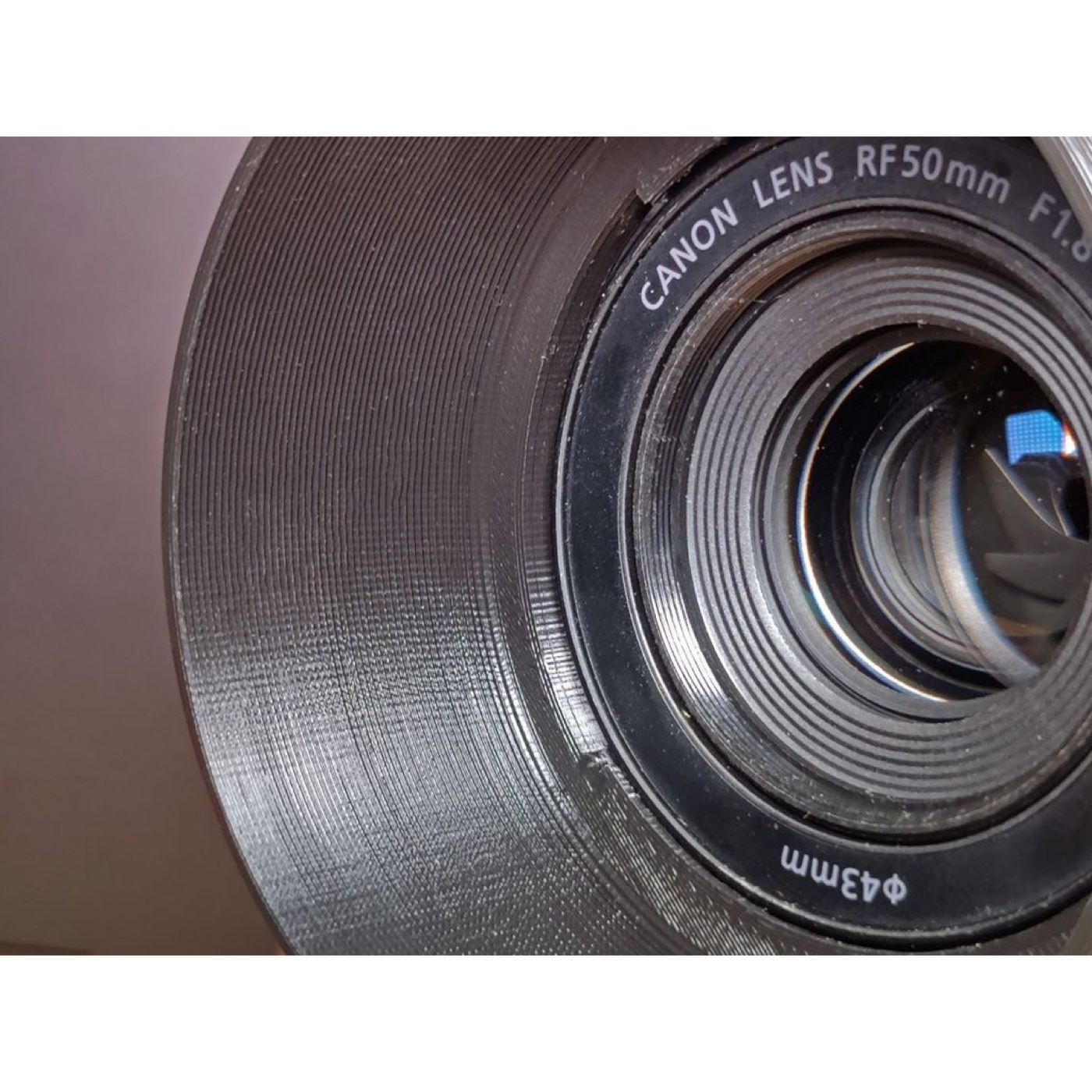 Canon RF 50mm F1.8 STM Lens için Parasoley görsel 3
