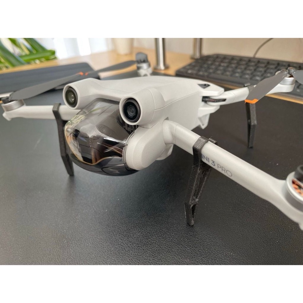 DJI Mini 3 Pro Klipsli Ayak Uzatması (Ön ve Arka Set, Drone'u Zeminden Yükseltir)