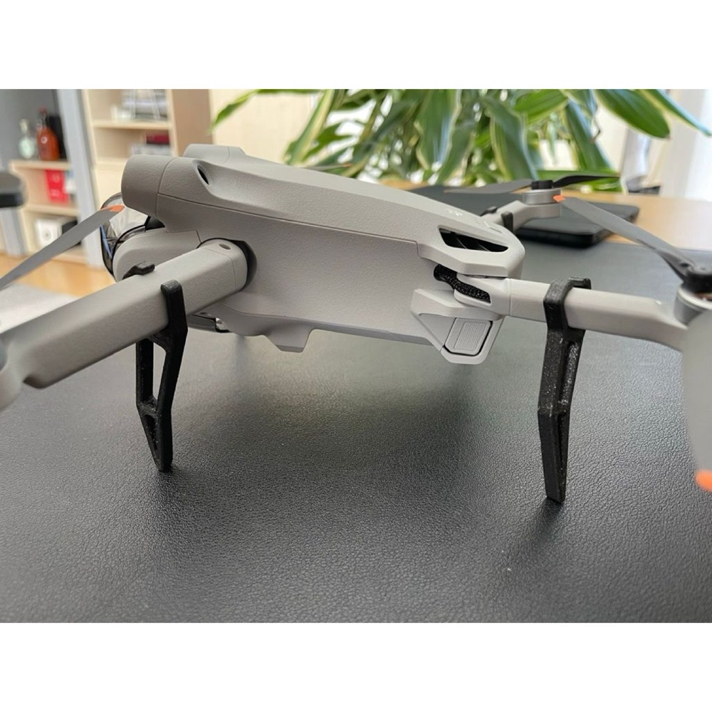 DJI Mini 3 Pro Klipsli Ayak Uzatması (Ön ve Arka Set, Drone'u Zeminden Yükseltir) görsel 2
