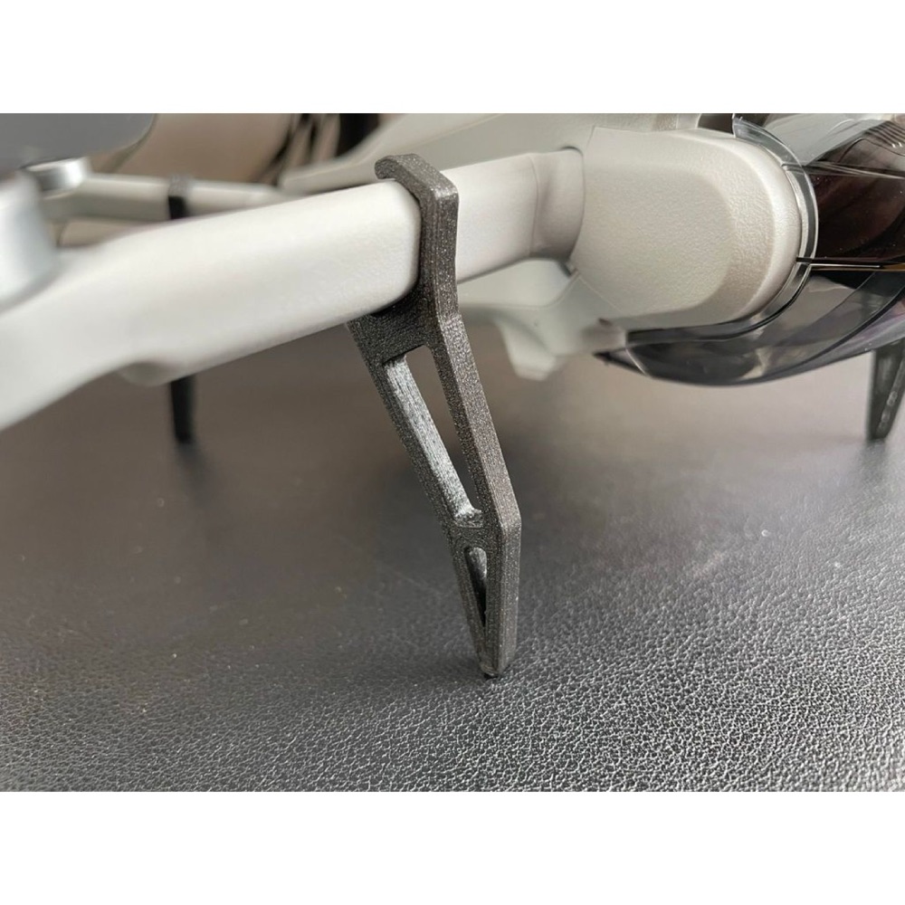 DJI Mini 3 Pro Klipsli Ayak Uzatması (Ön ve Arka Set, Drone'u Zeminden Yükseltir) görsel 3