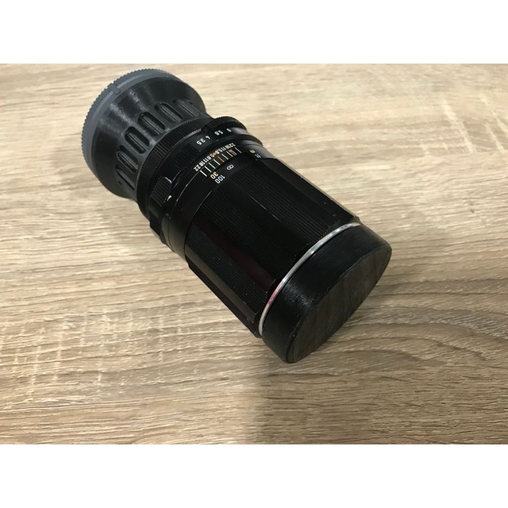 Pentax Super-Takumar 135mm f/3.5 Objektif İçin Lens Kapağı (Sürtünmeli Geçme)