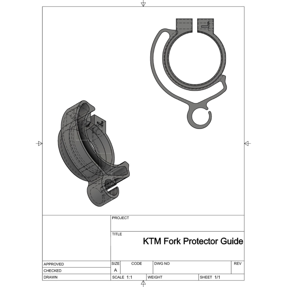 KTM LC4 Amortisör Koruma Kılavuzları