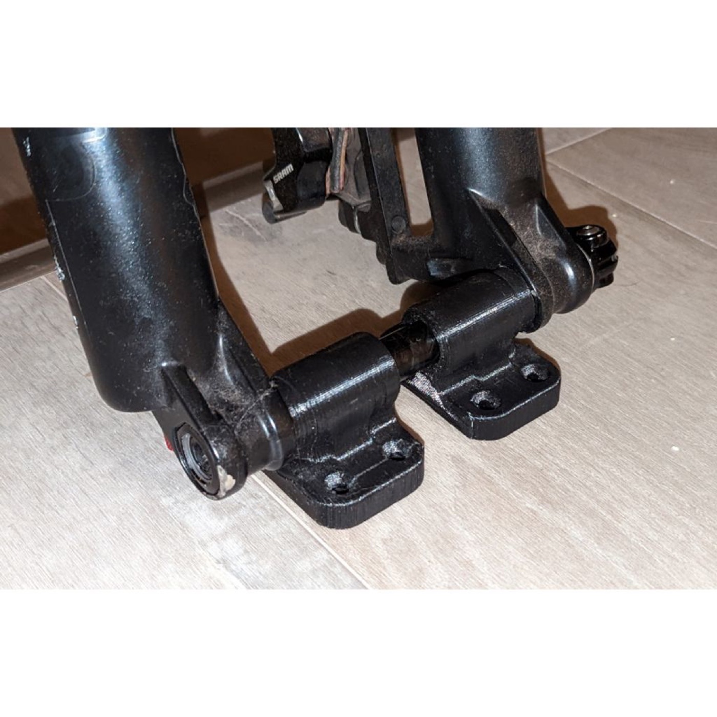 Bisiklet MTB Çatal Taşıma Tapası (15 mm Ön Aks) görsel 2