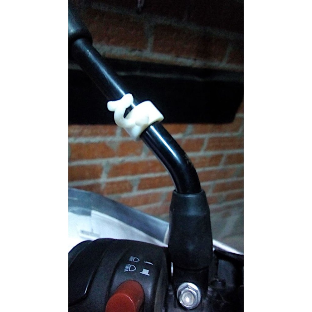 Cable tie motorcycle phone görsel 2
