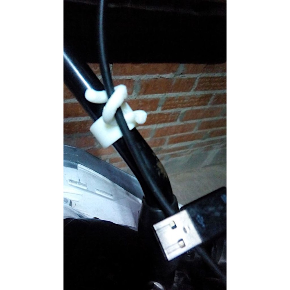 Cable tie motorcycle phone görsel 3