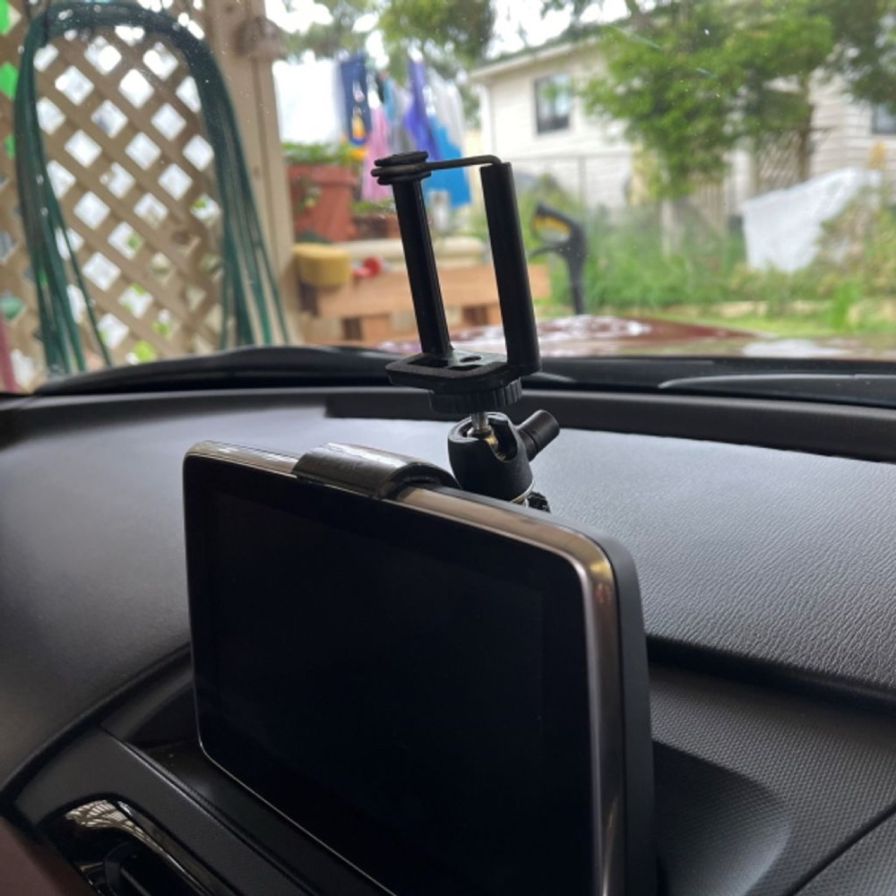 Mazda MX-5 ND Multimedya Ekranı Telefon/Kamera Braketi görsel 4