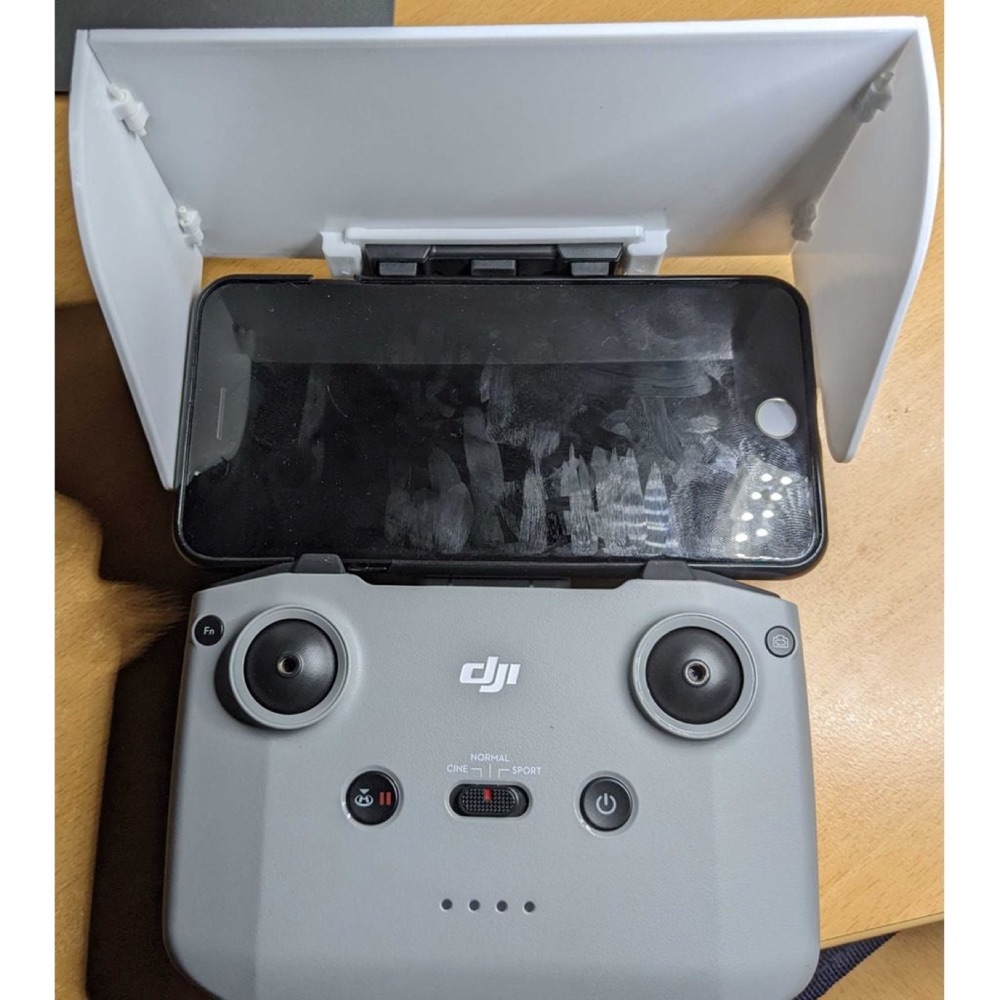 DJI RC-N1 Kumanda için Katlanır Telefon Güneşliği (Mini 2 / Mini 3 Pro / Air 2S / Mavic Air 2)