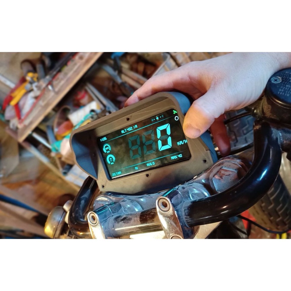 Suzuki LS650 Telefon Hız Göstergesi Braketi
