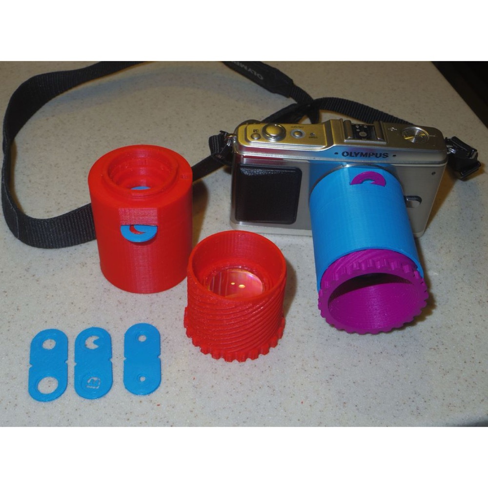 Mikro 4/3 (MFT) için DIY Lens v1.1 (Tek Mercek Tasarımı) görsel 3