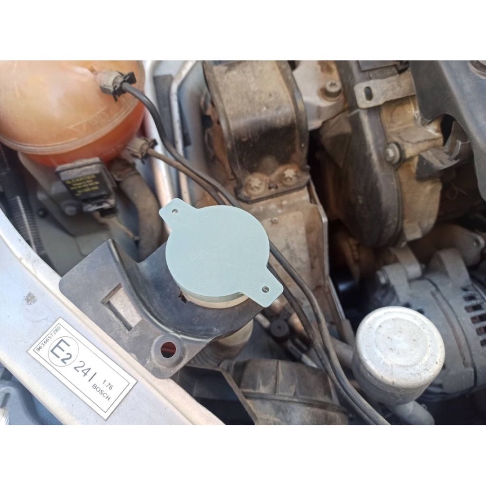 Peugeot 307 Cam Suyu Depo Kapağı — 90x60x10 mm görsel 2
