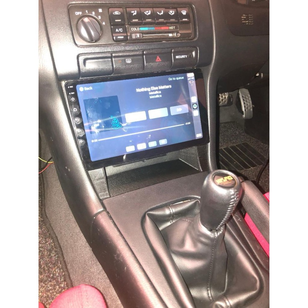 Nissan Silvia S14 (240SX/200SX) ekran braketi ve tepsisi görsel 2
