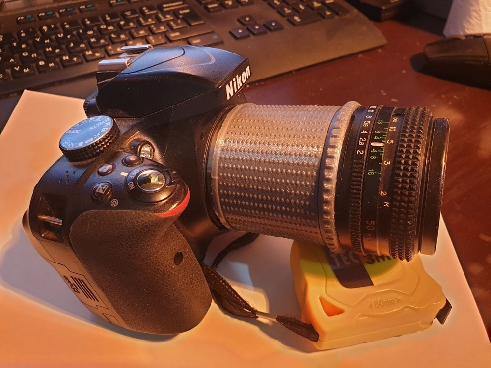 Nikon F-Mount Ayarlanabilir Makro Tüp (Uzatma Halkası)