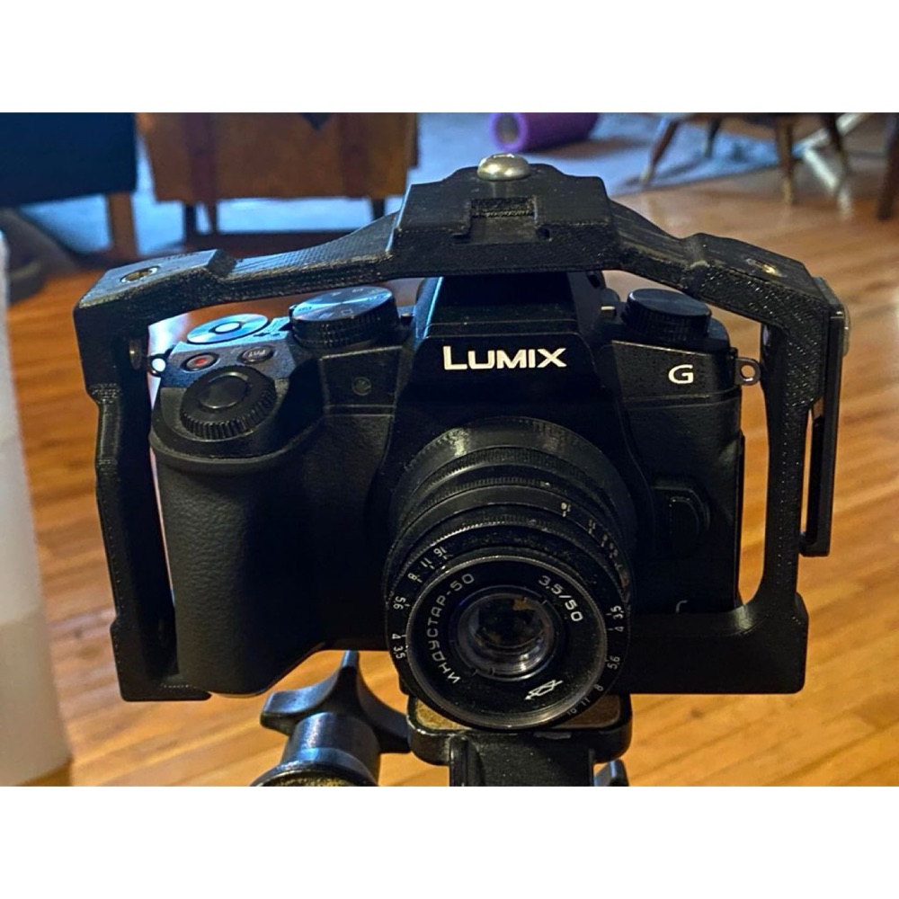 Panasonic Lumix G85 Kamera Kafesi (Cage) görsel 4